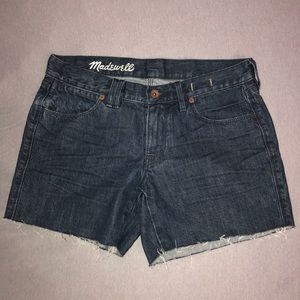 Madewell jean shorts